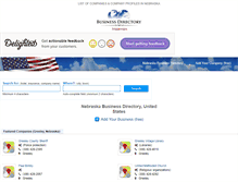 Tablet Screenshot of nebraska-webbusiness.com
